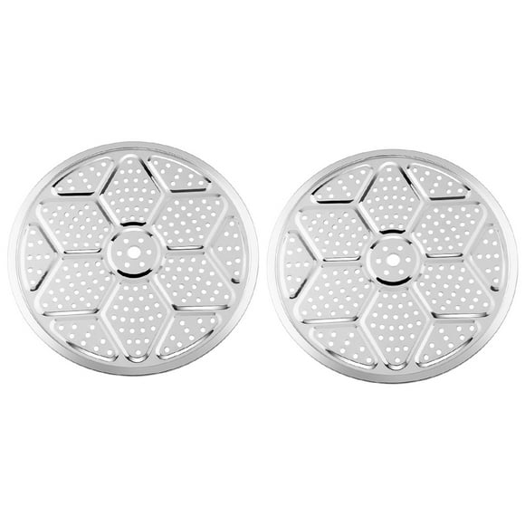 2Pcs Stainless Steel Pressure Cooker Canner Rack Steamer Rack Canning Stand