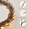 thumbnail image 5 of Twinkle Star 144 LED, 18 Branches Enchanted Willow Vine Lights, 7.5ft Plug-in Lights for Walls Bedroom Home Decor, 1 Pack, 5 of 5