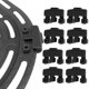 thumbnail image 5 of Compresor de aire Pies de goma Soporte de pie Absorción de impacto para muchos compresores 8 piezas Sharpla pastillas de compresor de aire, 5 of 7
