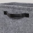 thumbnail image 3 of South Shore Storit Gray Small Woven Felt Baskets, 2-Pack, 3 of 5