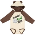 thumbnail image 3 of Inktastic Grandpa's Golf Buddy with Golf Ball Boys or Girls Long Sleeve Baby Bodysuit, 3 of 5