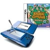 Nintendo DS Electric Blue and Animal Crossing Wild World (6 Game Bundle)