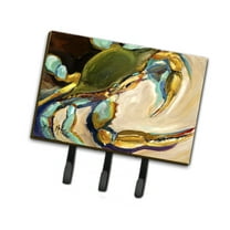Carolines Treasures JMK1098TH68 Blue Crab Leash or Key Holder Triple multicolor