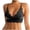 Black, variant on Y-Sunset Women's Floral Lace Bralettes Deep V Triangle Plunge Wireless Bras Cami Strappy Unpadded Camisole Tops,S,