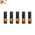 thumbnail image 3 of 5pcs Portable Glass Empty Bottle Durable Essential Oil Bottles Perfume Dispenser Lotion Subpackaging Bottle for Home Travel (5ML Press), 3 of 9