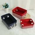 thumbnail image 4 of Coofit 2 Pcs Bac de Rangement Panier de Rangement Créatif Organisateur Bac avec Poignée pour Vêtements, 4 of 10