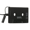 onn. Car Cassette Adapter with Bluetooth Wireless Technology