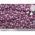 thumbnail image 2 of Soimoi Poly Georgette Fabric Artistic Floral Print Fabric by Yard 42 Inch Wide, 2 of 3