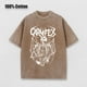thumbnail image 2 of Camiseta gótica de ácido para hombre, camisa holgada de estética, Punk, Grunge oscuro, ropa de calle gótica, Top Harajuku de algodón, ropa de verano, 2 of 5