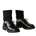 thumbnail image 4 of LYHaoo Boys Classic Dress Shoes Formal Casual Round Toe Flats Shoes for Boys School Uniform Shoes,Black,Sizes 11(6.77") Little Kid, 4 of 7