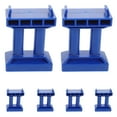thumbnail image 1 of 6pcs Train Bridge Piers Train Bridge Support Train Track Pieces Train Track Support Riser Multi-level Support Riser High-level Blocks For Wooden Toy Train, 1 of 7