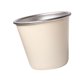thumbnail image 2 of Taza de acero inoxidable, taza de camping, taza de té apilable, vaso de pinta, vasos de metal para el hogar, camping, barbacoa, todos los días Pequeño Lechoso, 2 of 7