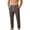 Brown, variant on Eltusu Men's Athletic Pants, Straight Legs Breathable Elastic Waist Cotton Active Pants Black Size M