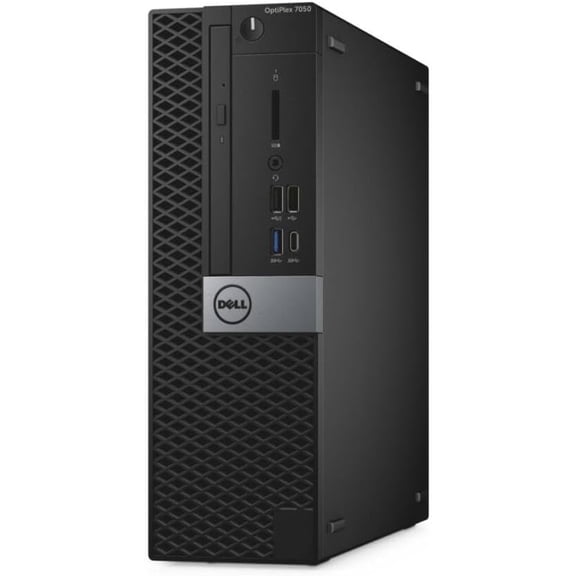Restored Dell OptiPlex 7050 SFF Desktop Computer, Win11 PC Desktop 7050, Intel Core i5-7500, 8GB RAM, 256GB SSD, WiFi, Bluetooth