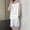 White, variant on 2 Piece Silk Sets for Man Fashionable Casual Summer Ice Silk Thin Short Sleeve Suit Black L