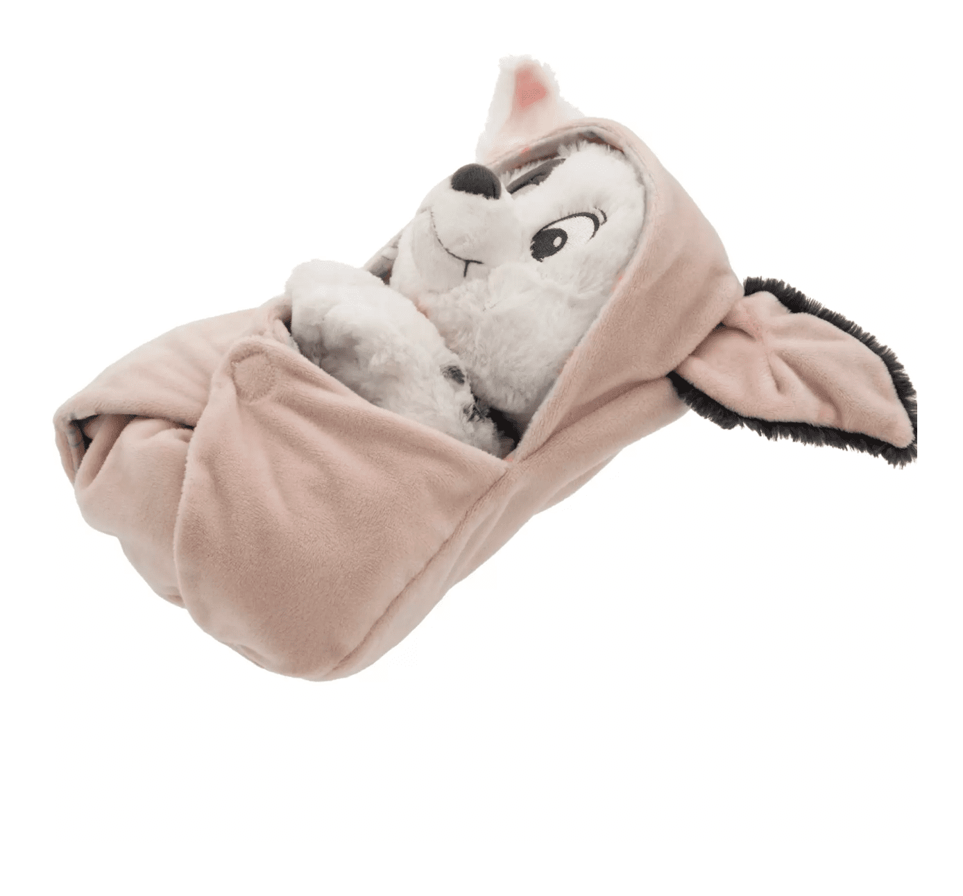 Disney Parks Babies Dalmatians Patch Plush in Swaddle New With Tag