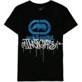 thumbnail image 1 of Camiseta gráfica Ecko Unltd. Vandal Drip Slim Fit para hombre negra mediana, 1 of 1