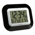 thumbnail image 2 of La Crosse Technology Atomic Digital Black Table/Wall Clock with Indoor Temperature, WT-8005U-B, 2 of 8