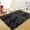 Black Grey, variant on ZACOO 9' x 12' Large Plush Fluffy Rug for Living Room Bedroom Office Rug Non-Slip Soft Rug Floor Rugs for Home Decor, Light Brown