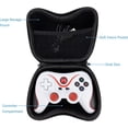 thumbnail image 5 of Controller Storage Case with Strap Portable Controller Bag Shockproof Controller Carrying Case for PS5 PS4 Xbox One 360 ​​Switch Controller 15.5*11*7c, 5 of 5