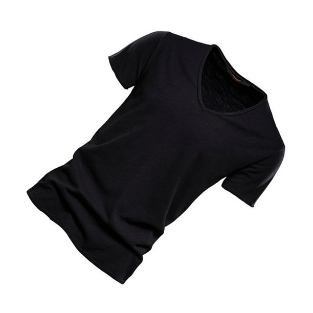 Minnieouse Ropa africana cultural para entusiastas de la moda masculina Hombres africanos Traje tradicional Ropa africana para hombres Camisetas negro, 1 4XL