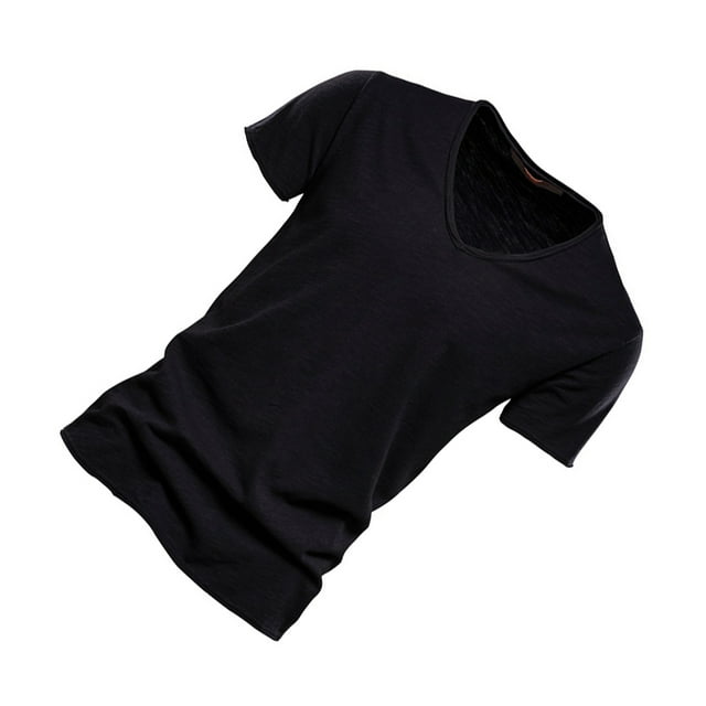 Minnieouse Ropa africana cultural para entusiastas de la moda masculina Hombres africanos Traje tradicional Ropa africana para hombres Camisetas negro, 1 4XL