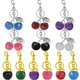 thumbnail image 1 of Juego de 12 llaveros con forma de bolso de cereza. Lindos llaveros., 1 of 5