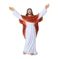 thumbnail image 1 of Estatua De Estatuilla De Jesús, Arte De Exhibición De Escritorio Artesanal Para Adorno De Mesa Para El Hogar Sunnimix Estatuilla de Jesús, 1 of 6