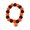 L A, variant on Halloween Pom-Pom Pet Collar, Cute Stretch Cat Collar with Pumpkin Bell, Soft Black Orange Pom-Poms Collar for Cats Small Dogs