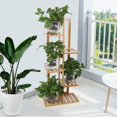 thumbnail image 3 of Fyydes Plant Shelf,5 Tier Indoor Plant Stand Flower Rack Shelf Flowerpot Holder for Succulent Potted Plants,Plant Rack, 3 of 9