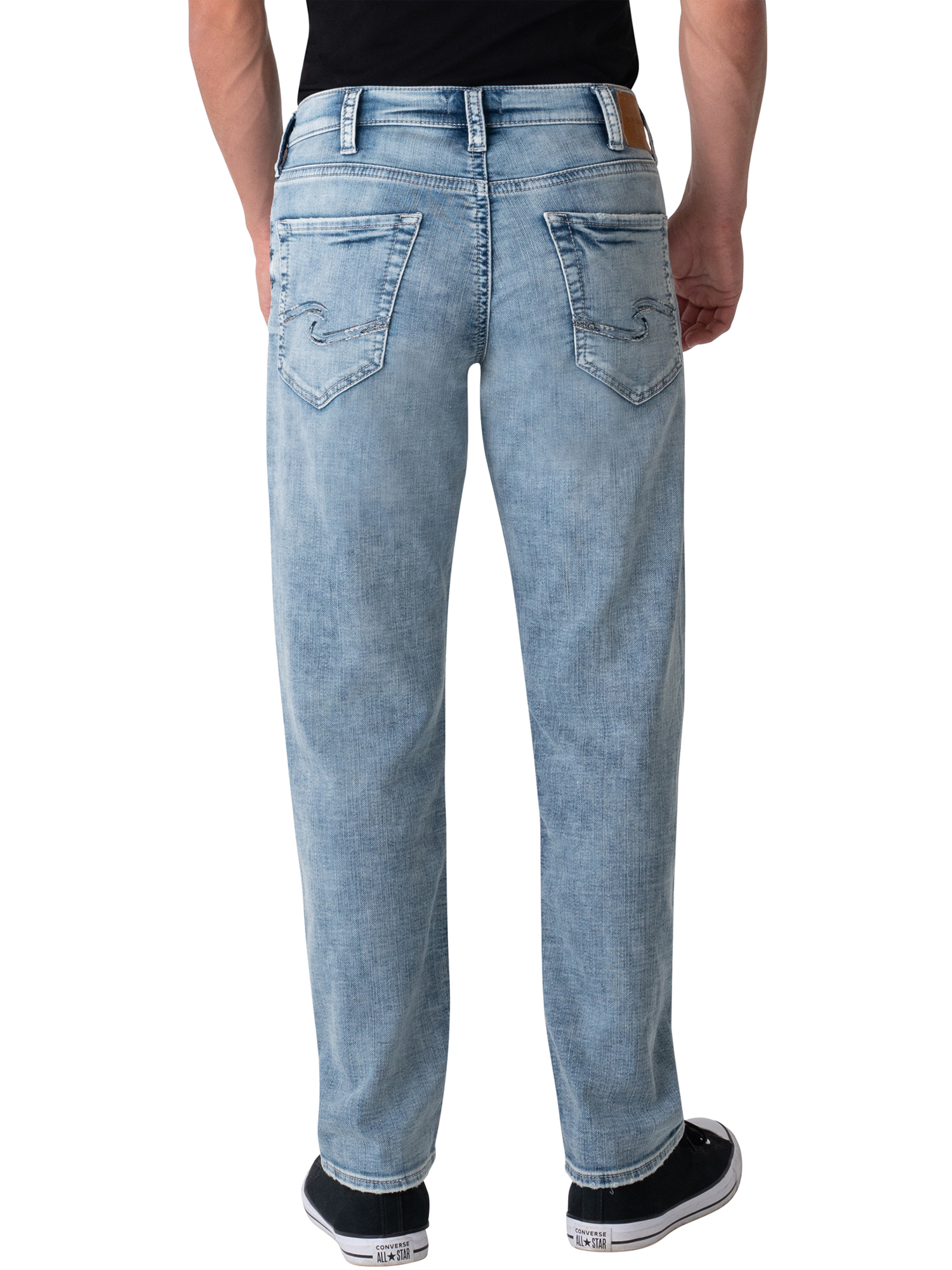 Silver Jeans Co. Men's Kenaston Slim Fit Slim Leg Jeans, Waist Sizes 28-40 - image 2 of 3