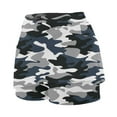 thumbnail image 4 of Women's Active Skort Crossover High Waisted Flowy Running Butterfly Shorts Lightweight Comfy Breathable High Elastic Gym Shorts Tennis Skorts Shorts with Pockets,Camouflage,M, 4 of 6
