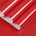 thumbnail image 3 of Papel tapiz autoadhesivo de PVC para pared, impermeable, con película de perlas, para habitación, armario, cocina, color blanco y negro, de alto brillo, 3 of 5