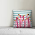 thumbnail image 2 of Creative Products Flamingo Party 16x16 Indoor / Outdoor Pillow, 2 of 2