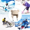 thumbnail image 3 of Gorro Esquí Con Orejeras Invierno Abajo Algodón Cálido A Prueba Viento para Mujer, 3 of 9