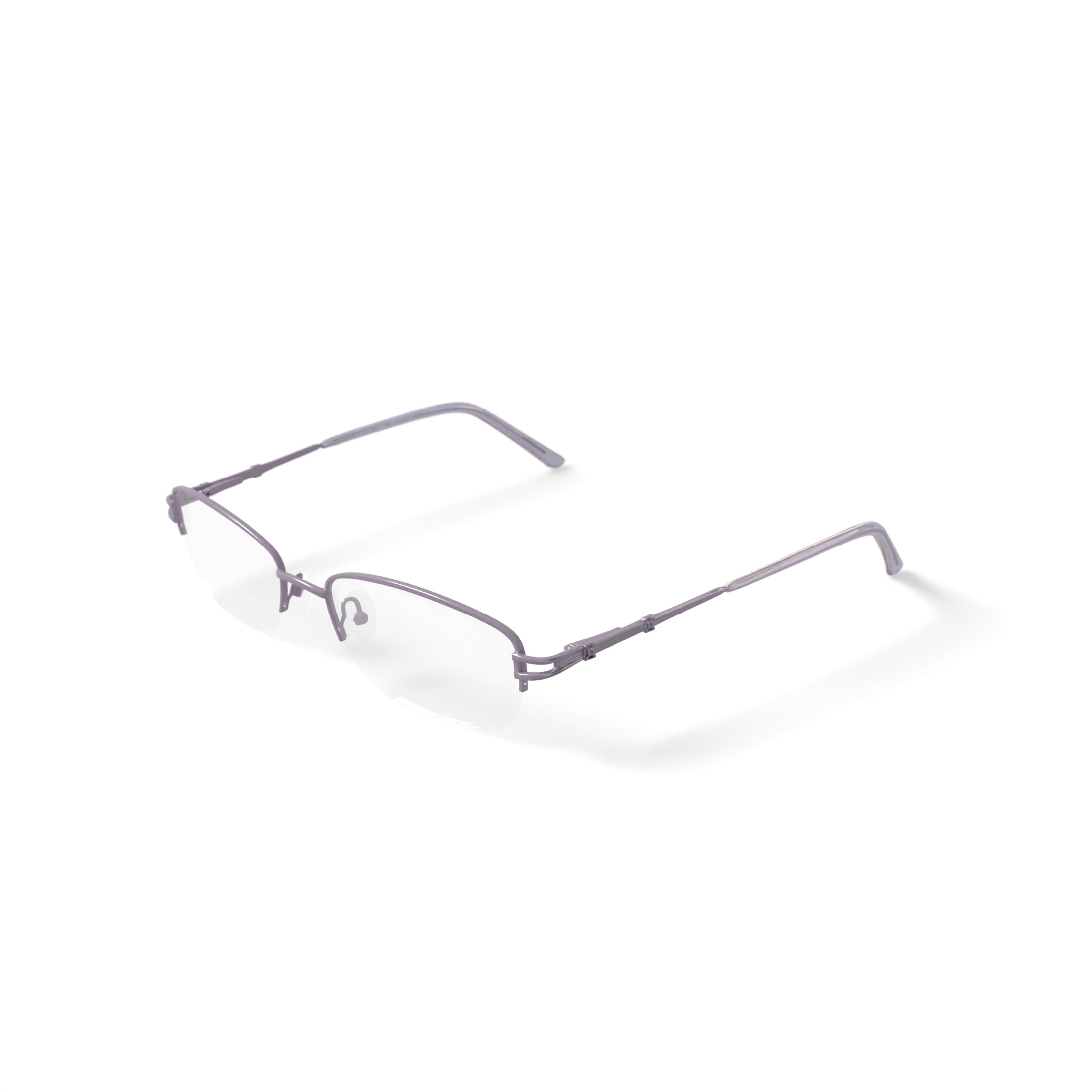 Christie Brinkley Women's Gleeful Rectangular Prescription Eyeglasses with Case, Pink