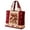Style 254, variant on Christmas 3D Printed Tote Bag Large Capacity Shopping Handbag for Women Quilted Holiday Pattern Carry Bag 43 x 40 x 10cm