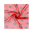 thumbnail image 4 of INSPIRE CHIC Women's 1950s Polka Dots Chiffon Scarf, Retro Lightweight Soft Sheer Long Head Wrap Shawl Scarves for All Season 70.9"x27.6" Red, 4 of 6