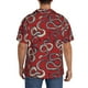 thumbnail image 3 of Fotbe Snake Camisa Estampada de Manga Corta para Hombre, Casual de Verano, Estilo Playero, Sin Arrugas-Large, 3 of 5