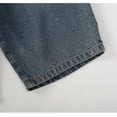 thumbnail image 6 of Jeans Baggy Classic Wide Leg Denim Shorts with Pocket Baggy Jorts 13-14 Years, 6 of 8