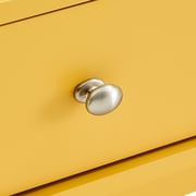 Weston Home Chelsea Lane Ethan Wood Bench with 1 Drawer, Yellow