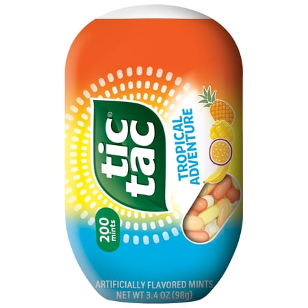 Tic Tac Tropical Adventure Mints, 3.4 oz Pack