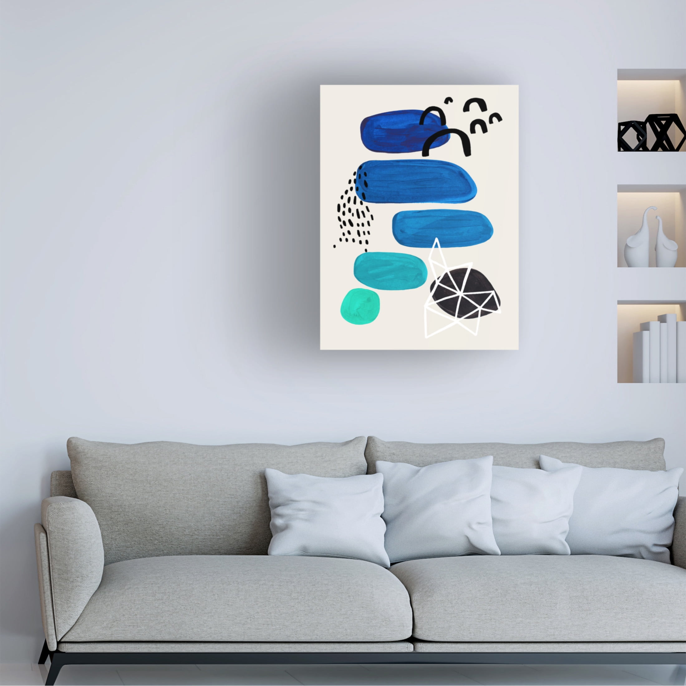 Trademark Fine Art Ejaaz Haniff Waterfall Canvas Wall Art