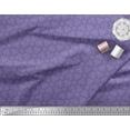 thumbnail image 3 of Soimoi Purple Rayon Fabric Scales Geometric Print Sewing Fabric Yard 56 Inch Wide, 3 of 3