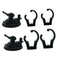 thumbnail image 2 of 4x Clips De Ventosa Strade Fareast Limited para Acuario Soporte Para Manguera De Pecera Luz LED Negra, 2 of 7