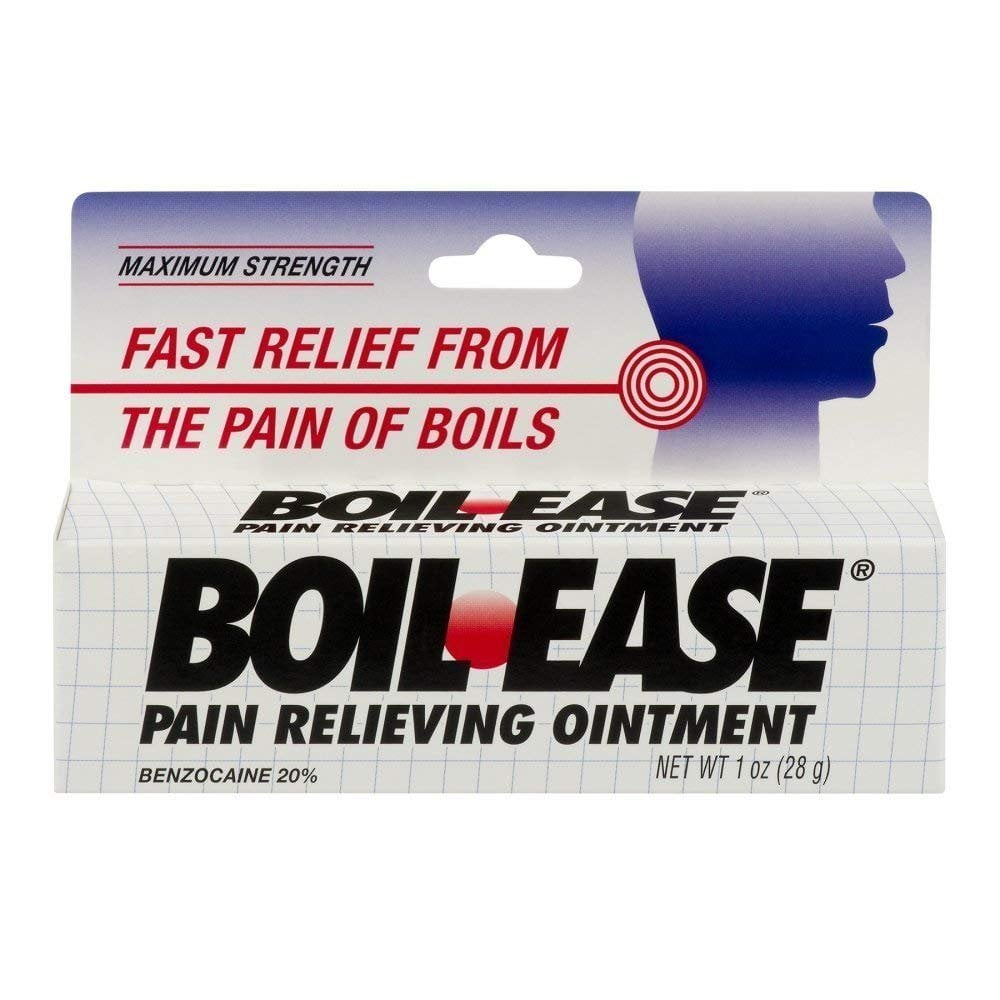 Boil Ease Ointment Maximum Strength Fast Relief From The Pain Of Boils