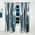 thumbnail image 2 of DESIGN ART Designart 'Blue Glam Texture I' Contemporary Curtain Single Panel 52 in. wide x 120 in. high - 1 Panel 120 Inches, 2 of 5