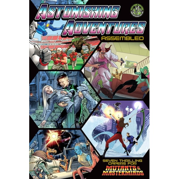 Astonishing Adventures Assembled!: A Mutant & Masterminds Scenario Book, (Paperback)