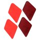 thumbnail image 4 of 4pcs Carbon Fiber Interior Door Bowl Trim Decor Fit for Mercedes C Class E Class W212 W204 Red, 4 of 5