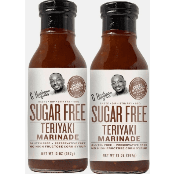 Teriyaki Marinade Sugar Free 2 Bottles 13 oz Each